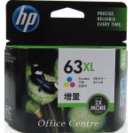 "HP" 墨盒-彩色(高容量) #63XLC