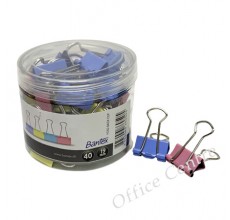 "BANTEX" 彩色反尾夾 3/4"