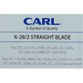 "CARL" 刀片 #K28 (實線)-(2片/包)