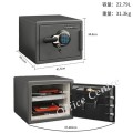 SentrySafe SFW082GTC 防火防水電子密碼鎖+鎖匙鎖保險箱