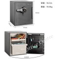 SentrySafe SFW205DPB 防水手動機械密碼鎖+鑰匙鎖保險箱