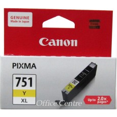 "CANON" 墨盒(高容量)-Y #CLI-751XL(Y)