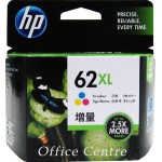 "HP" 墨盒-彩色(高容量) #62XLC