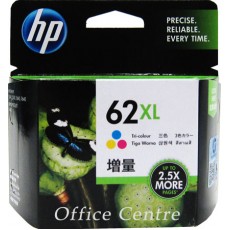 "HP" 墨盒-彩色(高容量) #62XLC