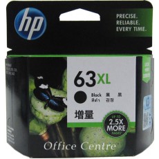 "HP" 墨盒-黑色(高容量) #63XLB