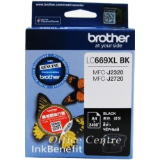"BROTHER" 墨盒-黑色 #LC-669XLB