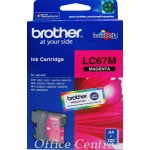 "BROTHER" 墨盒-M #LC-67M