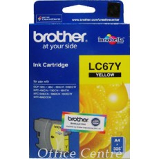 "BROTHER" 墨盒-Y #LC-67Y