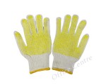 黃膠粒勞工手套