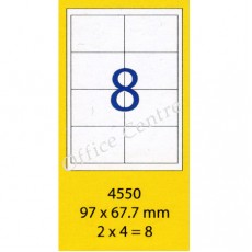 三用電腦貼紙 A4(4550)