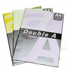 "DOUBLE A" 顏色影印紙 (A4.100gsm)-清貨