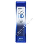 "UNI" 鉛芯 0.5mm / HB(40支/筒)